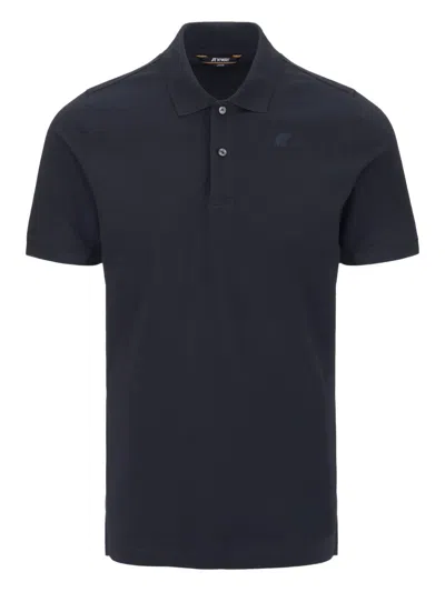 K-WAY AMEDEE LOGO-APPLIQUÉ POLO SHIRT