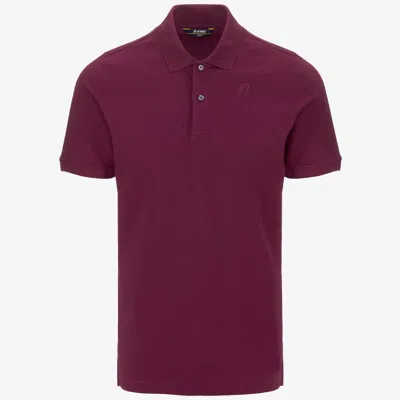 K-way Amedee Pique In Purple