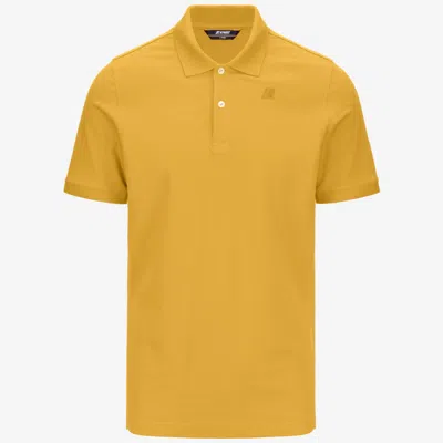 K-way Amedee Pique In Yellow