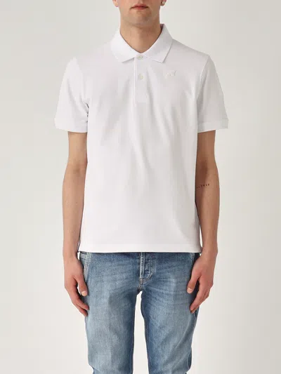 K-way Amedee Pique Polo In White