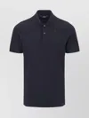 K-way Amedee Pique Polo Shirt In Blue