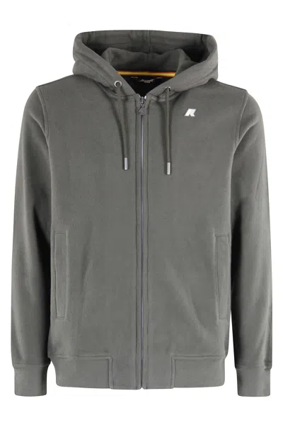 K-way Anthony Heavy Fleece In Gray