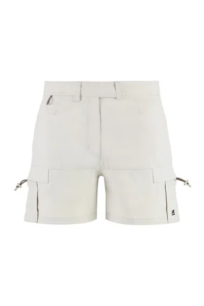 K-way Argalps Nylon Shorts In Neutral