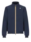 K-way Arsene Bonded Jersey Clothing In Blue