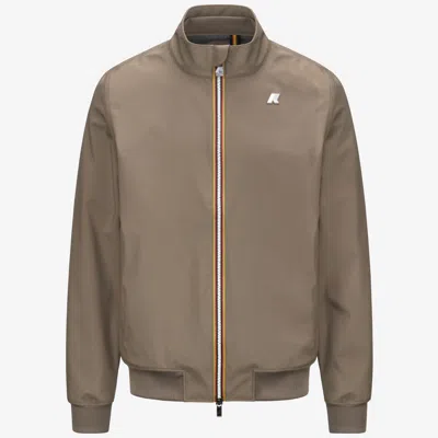K-way Arsene Bonded Jersey In Neutral