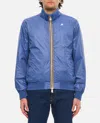 K-way Le Vrai 3.0 Claude Windbreaker In Blue