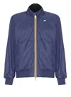 K-way Arsene Jacket In Blue