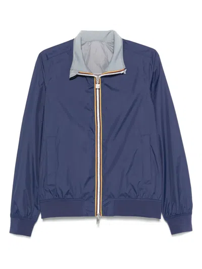 K-way Arsene Jacket In Blue