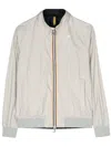 K-way Arsene Plus.2 Bomber Jacket In Neutrals