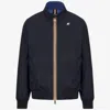 K-way Logo Printed Zipped Reversible Jacket