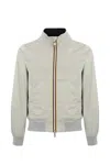 K-way Arsene Plus.2 Reversible Jacket In Beigelt-blue D