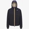 K-way Arsenel Bonded Ripstop Sherpa In Blue