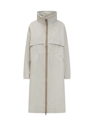 K-WAY K-WAY AUBE MEMORY TOUCH LONG JACKET