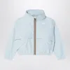 K-way Light Blue Aubette Memory Touch Jacket