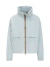 K-way Light Blue Aubette Memory Touch Jacket