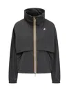 K-way Lily Stretch Dot Jacket In Black