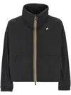 K-way K Way Aubette Memory Touch Black Jacket