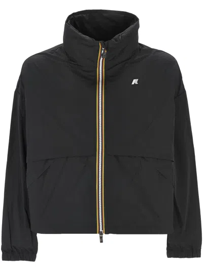 K-way K Way Aubette Memory Touch Black Jacket