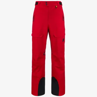 K-way Aussois Micro Twill 3 Layers In Red