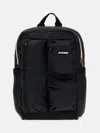K-way Logo-print Backpack In Black