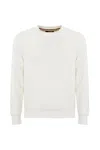 K-way Sebastien Cotton Hcs Man Sweater Light Grey Size Xxl Cotton In White Gardenia