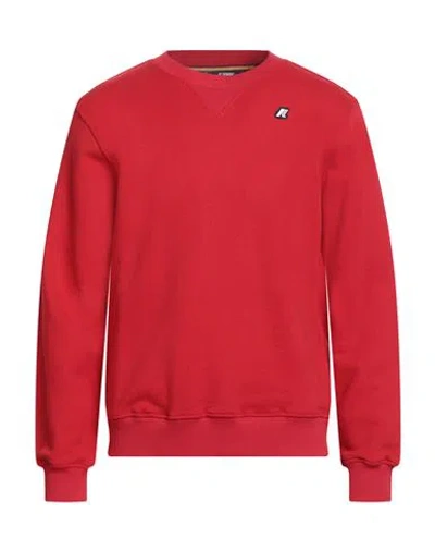 K-way Baptiste Man Sweatshirt Red Size S Cotton