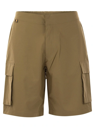 K-way Bastyel - Cargo Bermuda Shorts In Rope