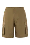 K-way Bastyel - Cargo Bermuda Shorts In Rope
