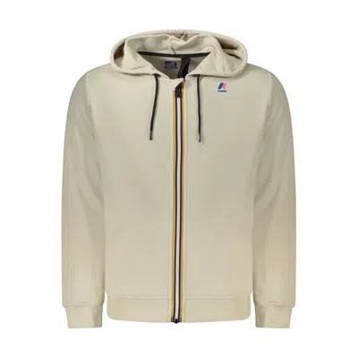 K-way Beige Cotton Men Sweater In Neutral