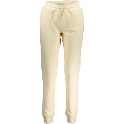 K-way Beige Cotton Pant In Neutral