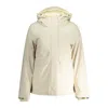 K-way Beige Polyester Jackets & Coat