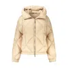 K-way Beige Polyester Women Jacket