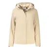 K-way Beige Polyester Women Jacket