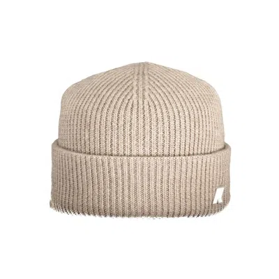 K-way Beige Wool Men Cap