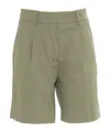 K-way Belt-loop Shorts In Gray