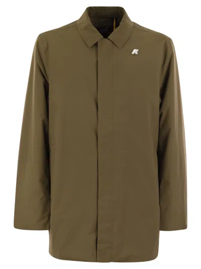 K-way Benny Ottoman - Waterproof Jacket In Brown