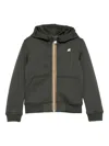 K-way Berenger Hoodie In Green