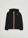 K-way Berenger Hoodie Black In Black