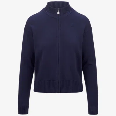 K-way Betinne Cotton Cashmere In Blue