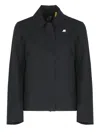 K-way Black Arabel Strech Jacket In Black