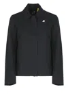 K-way Black Arabel Strech Jacket In Black