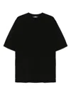 K-way Black 'combe' T-shirt In Cotton In Black