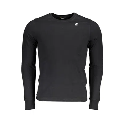 K-way Black Cotton Men T-shirt