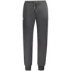 K-way Black Cotton Pant In Gray