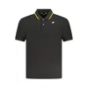 K-way Black Cotton Polo Shirt In Black