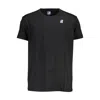 K-way The True Edouard Cotton Crew-neck T-shirt In Black