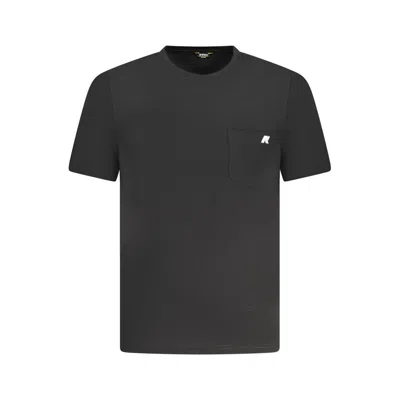 K-way Black Cotton T-shirt