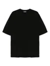 K-way Black 'combe' T-shirt In Cotton
