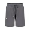 K-way Black Elastane Pant In Blue