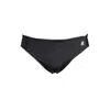 K-way Black Elastane Swimwear In Black